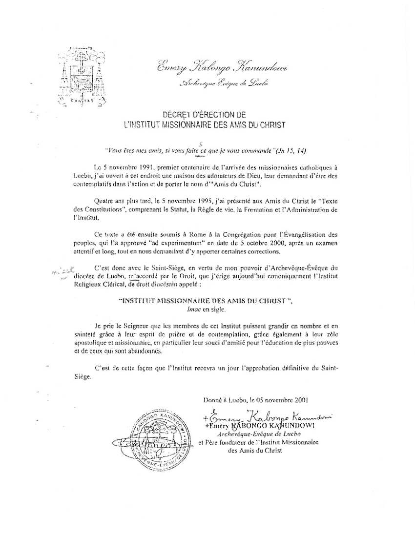 documents fondateurs